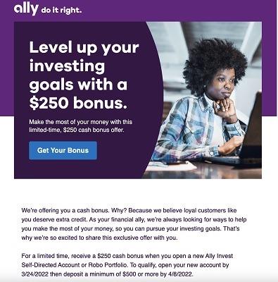 Ally Invest Promotions:  Promotion Eligibility Requirements