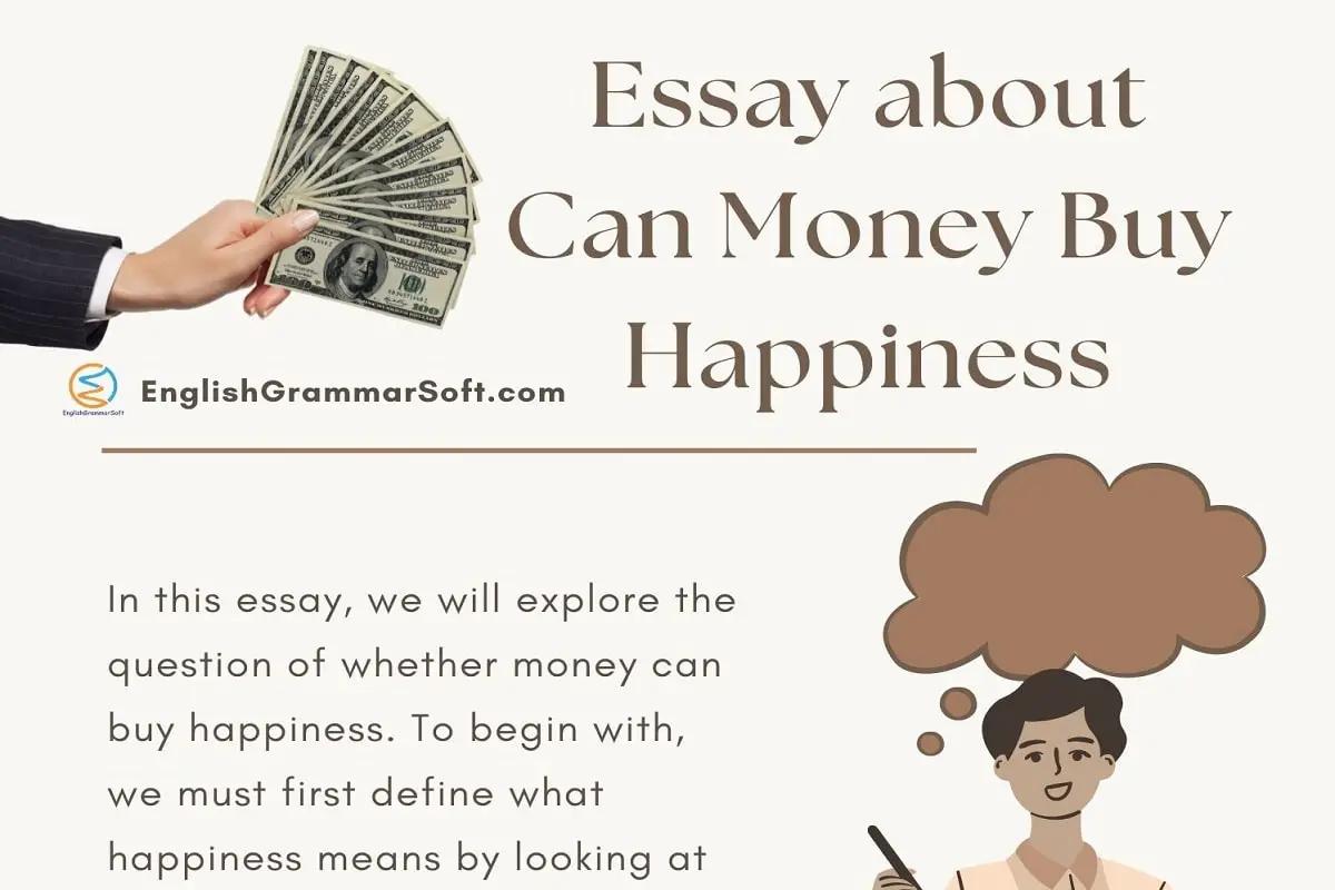 Can Money Buy Happiness: Can Money Buy Happiness?