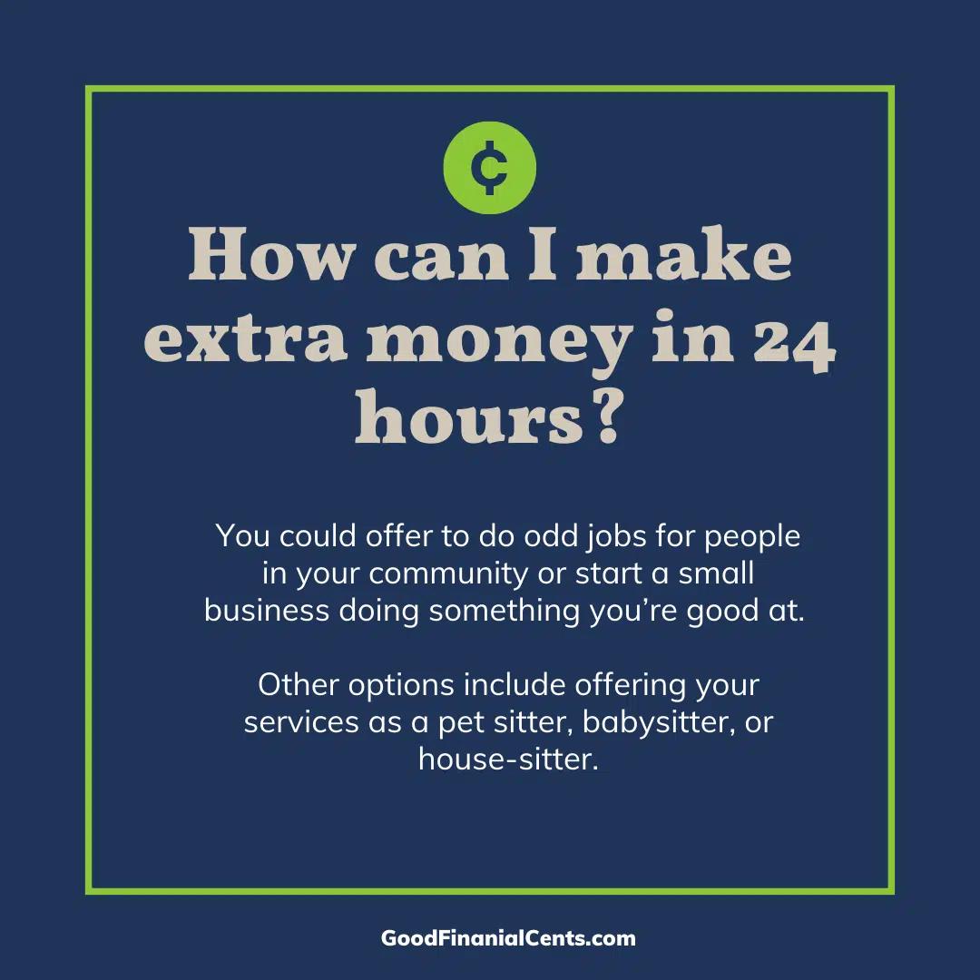 I Need To Make Money Fast: Quickly Find Part-Time Jobs for Fast Cash