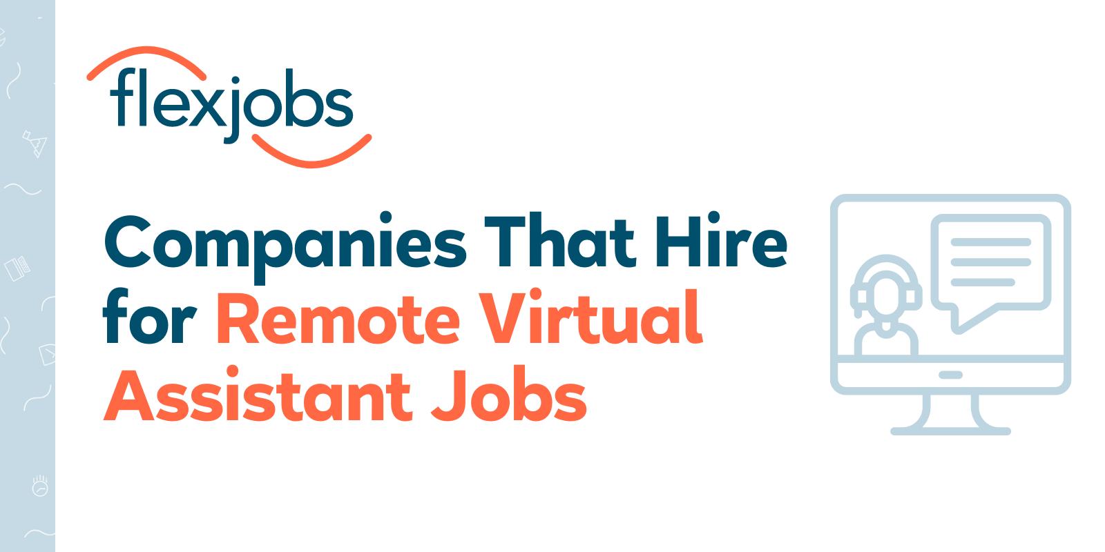 Best Work From Home Jobs 2021 No Experience: Best Virtual Assistant Jobs for No Experience in 2021